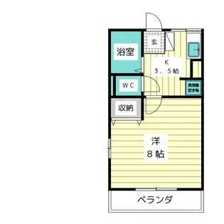 アネックス平和が丘I【2階】の間取り