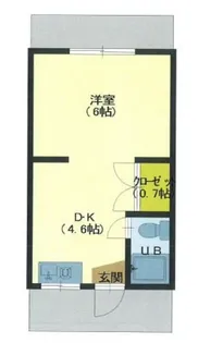 パークハイツ水元【2階】の間取り