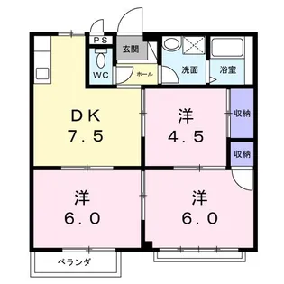 ソル・グランデ【2階】の間取り