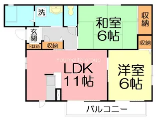 アルテールII【2階】の間取り