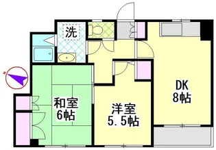ブックハウス志茂I【3階】の間取り