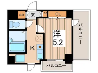 スペ-シア高円寺I【8階】の間取り