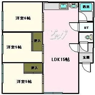 グランドマンション【2階】の間取り