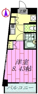 サリエラ【6階】の間取り