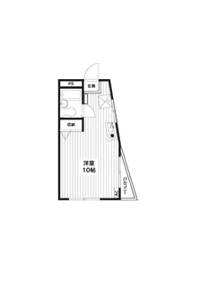 エクセラン成城【3階】の間取り