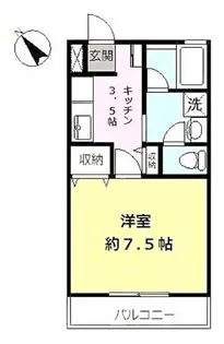 サントラピーヌ【1階】の間取り