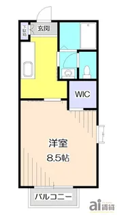 グランシード・イチリキ【1階】の間取り