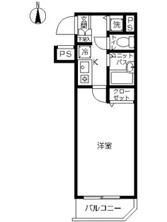 スカイコート池袋西弐番館【2階】の間取り