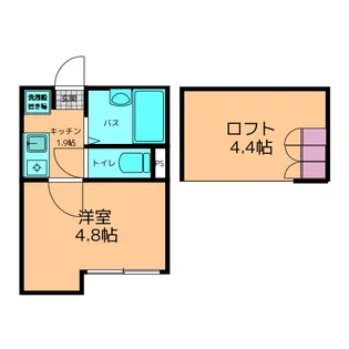 Glendale新川【2階】の間取り