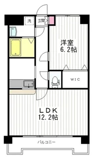 パルメゾン北仙台【4階】の間取り