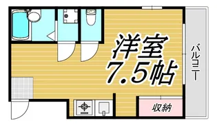 サニーハイツ【4階】の間取り