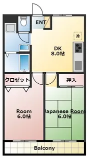 千雅堂【2階】の間取り