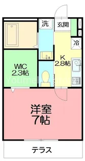 Smart湘南【1階】の間取り