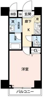 Rising place押上【2階】の間取り