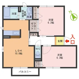 プチメゾン8【2階】の間取り