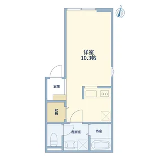 ダンデ・リオン根岸【3階】の間取り