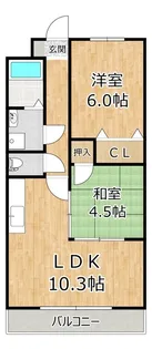 アーバ姫島【2階】の間取り
