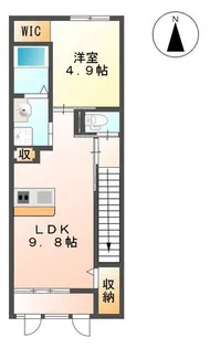 Lark Hills【2階】の間取り