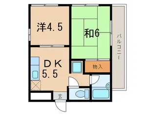 メゾン春日【2階】の間取り