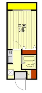 レジデンスイケダ【2階】の間取り