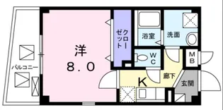 シテセレスト東砂【3階】の間取り