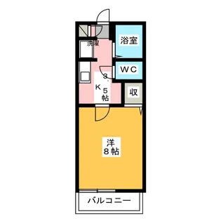 エクセレントドゥエル【2階】の間取り