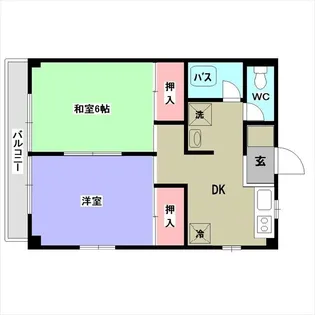 串田ビル【3階】の間取り