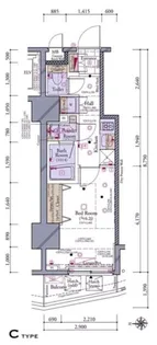 コンシェリア池袋 MASTER’S VILLA【9階】の間取り