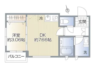 CS GARDEN 秋津 II【2階】の間取り