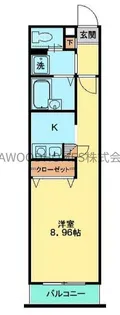 プレーンS金沢八景【1階】の間取り