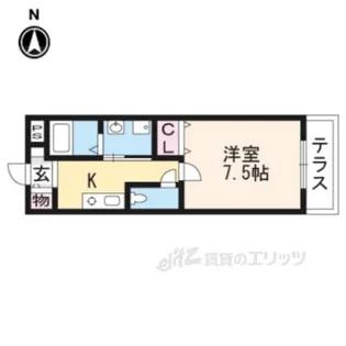 STUDIO1004【1階】の間取り