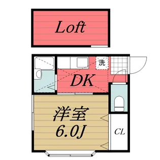 臼井パーソナルアパート【2階】の間取り
