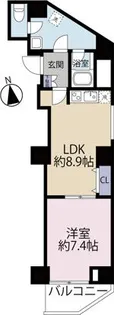 リリーフォート板橋大山【2階】の間取り