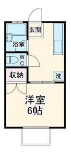 ウイングC【1階】の間取り