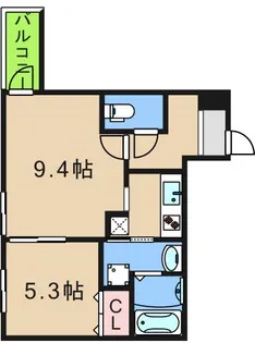 フジパレス北加賀屋駅南【1階】の間取り