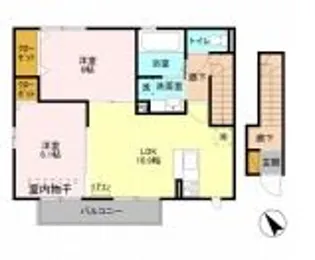 ソラーレ【2階】の間取り