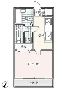 ピュアエンドー【1階】の間取り