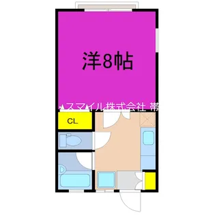 小平ハイツ【2階】の間取り