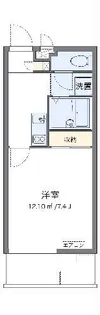 クレイノアセントグリーン小禄【3階】の間取り