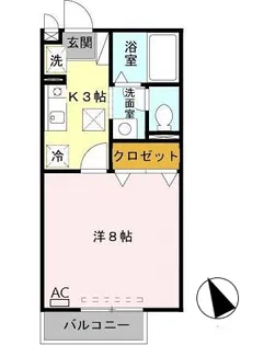 シルフィード27【2階】の間取り