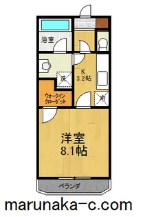 ヴィオレット【3階】の間取り