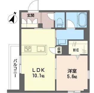 リトルベアー【1階】の間取り