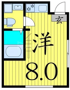 コート・リヴィエール【1階】の間取り