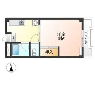 タカヲイン【3階】の間取り