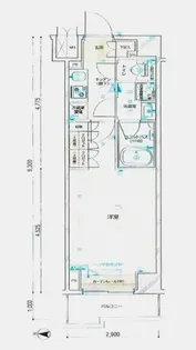 ルーブル大島参番館【2階】の間取り
