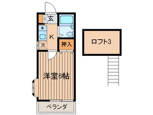 シャルマンひばり【1階】の間取り