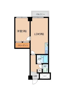 信開ドムス松川【3階】の間取り