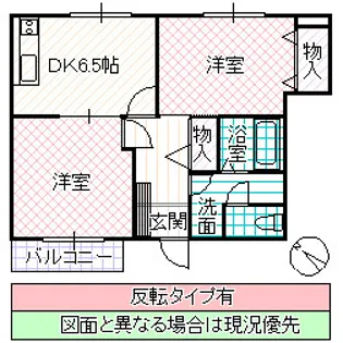 ジャルディーノ・KEN II【1階】の間取り