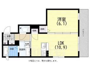 イーストテラス【3階】の間取り