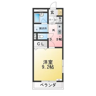 TYマンション【1階】の間取り